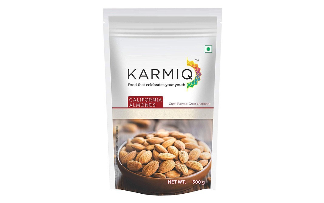 Karmiq California Almonds    Pack  500 grams